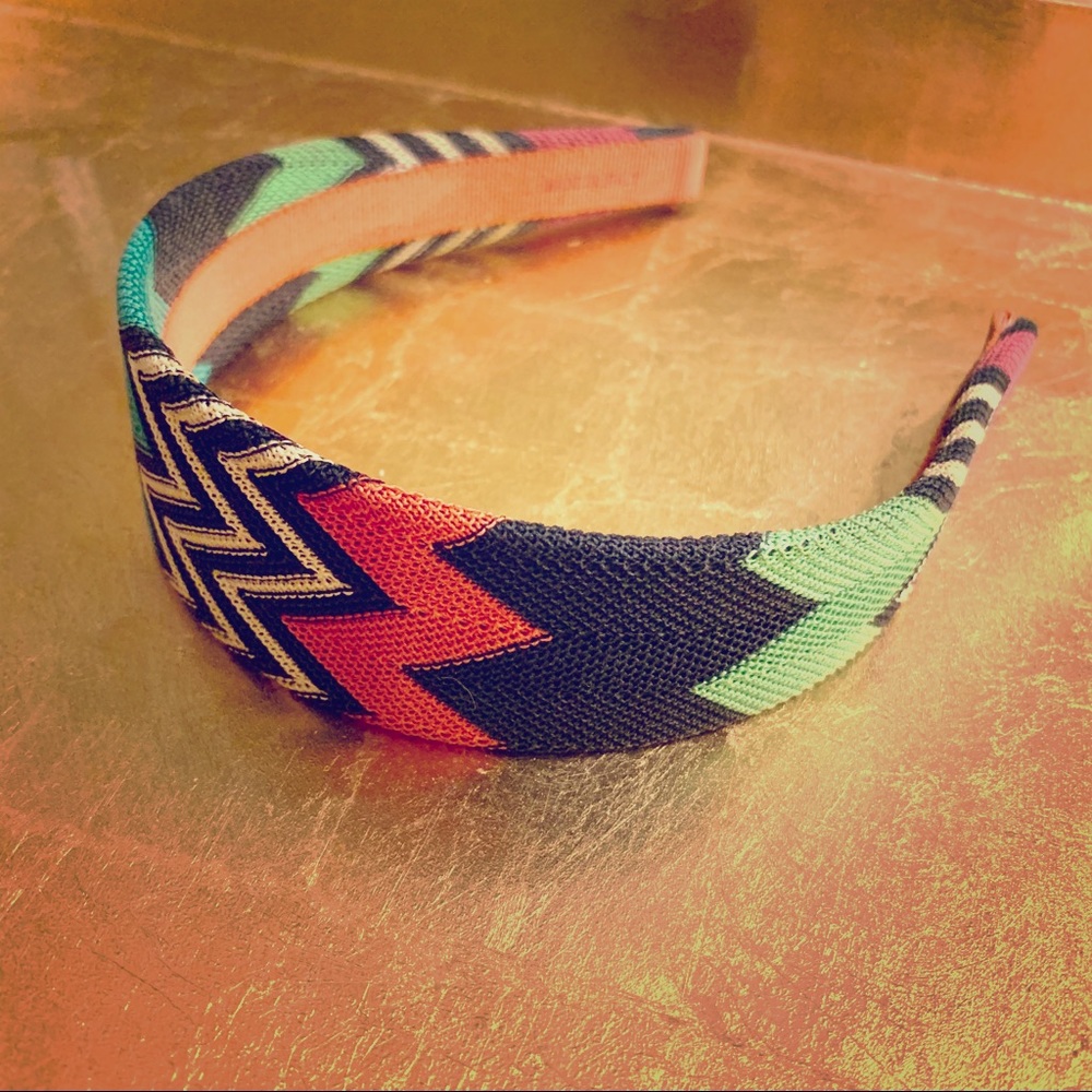 Missoni pattern headband